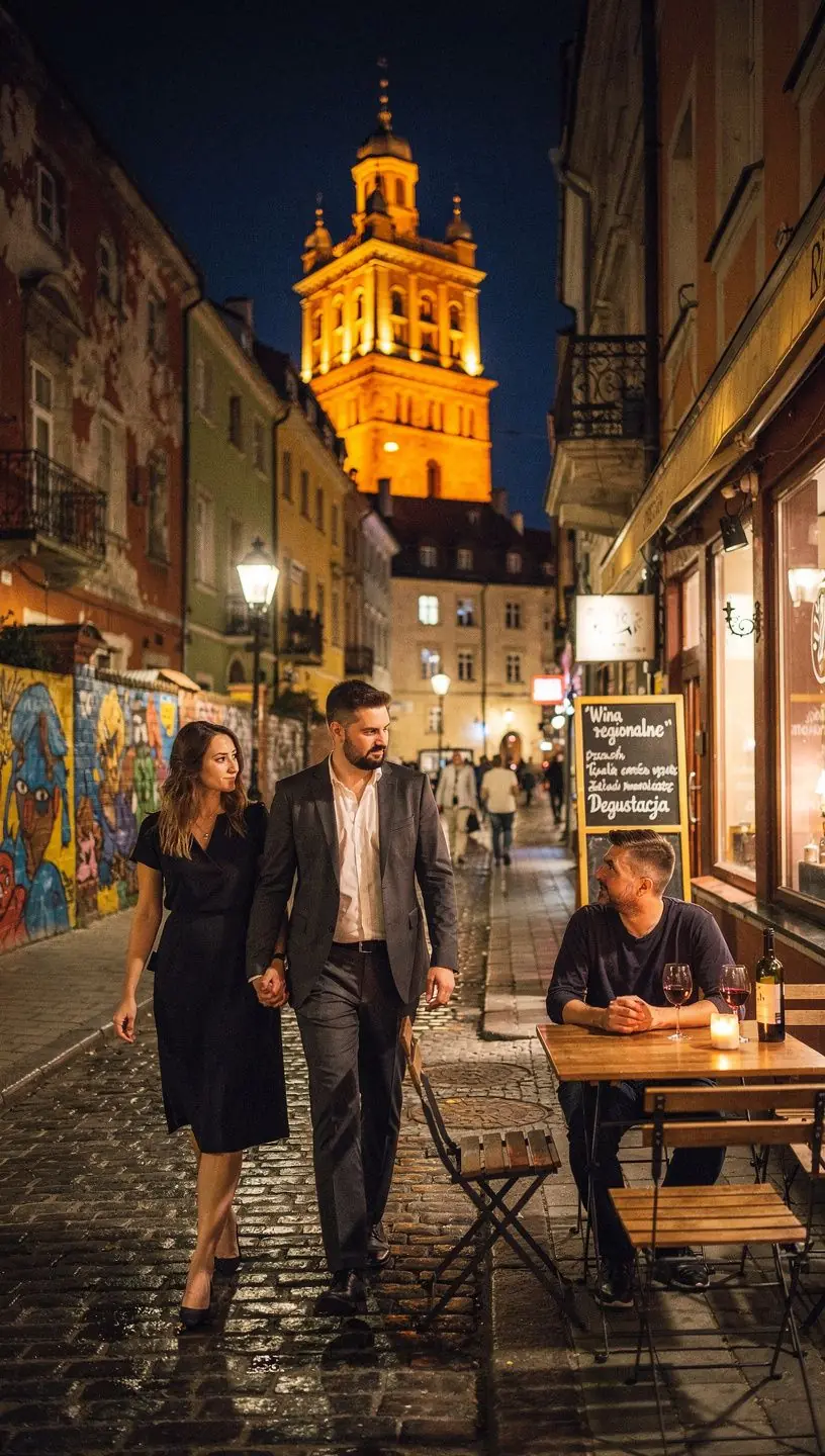 Para spacerująca po malowniczym szlaku, ilustrująca korzyści z podróży dopasowanych do osobistych upodobań.